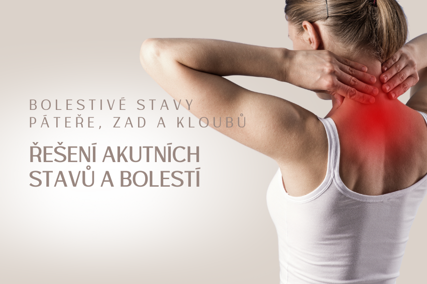 Řešení akutních stavů a bolestí