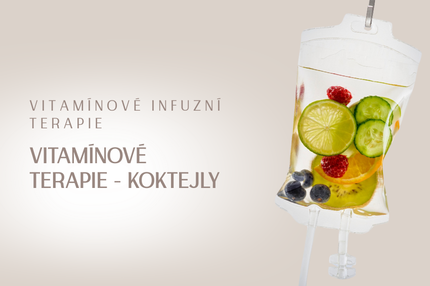Vitamínové terapie – Koktejly