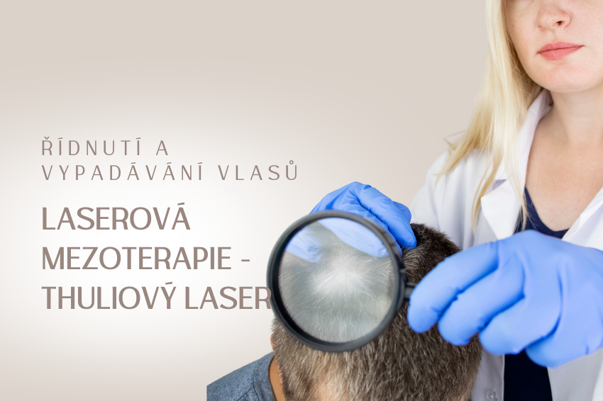 Laserová mezoterapie Thuliový laser – vlasy