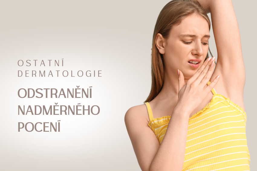 Nadměrné pocení – odstranění