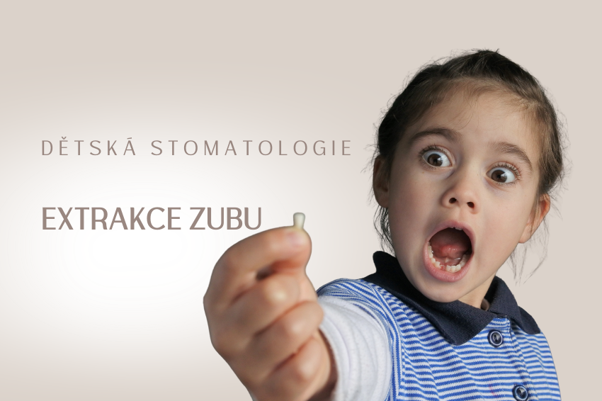 Extrakce zubu – děti